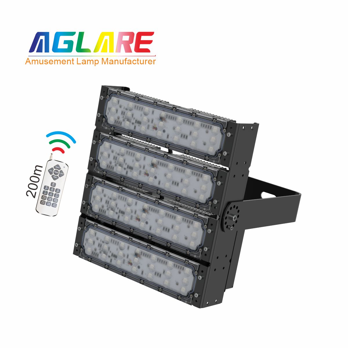 200W RGB彩色投光灯,变色户表射灯带？仄