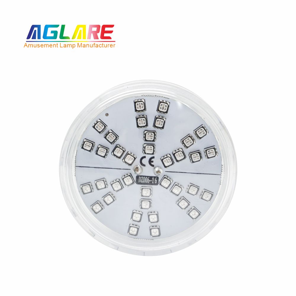 60mm RGB LED游乐场灯1-16自动法式旋转成效- AC24V， 42led